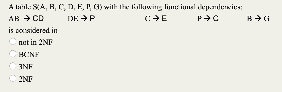 In Sql Language 2a Which Of The Following Is A Fundamental Operation In Relational Algebra Set Intersection Cartesian 1