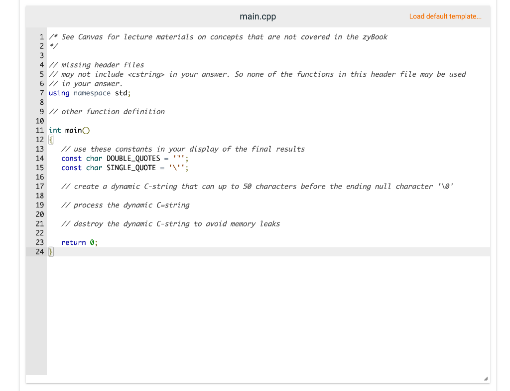 Create A Program That Accepts Keyboard Input Of A C String And A Search Character The C String Will Be A Dynamic Array 2