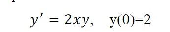 This Yields Y Is 0 999667 And Nothing Else The Initial Question Is To 1st Solve By Hand Then Compute Using The Runge K 1