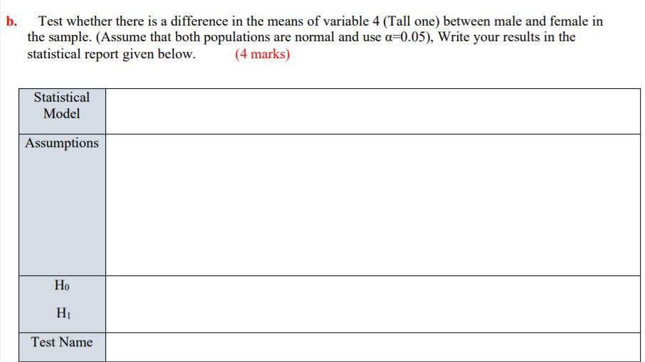 From The Below Data Need The Answer Below Question From Program Spss 5