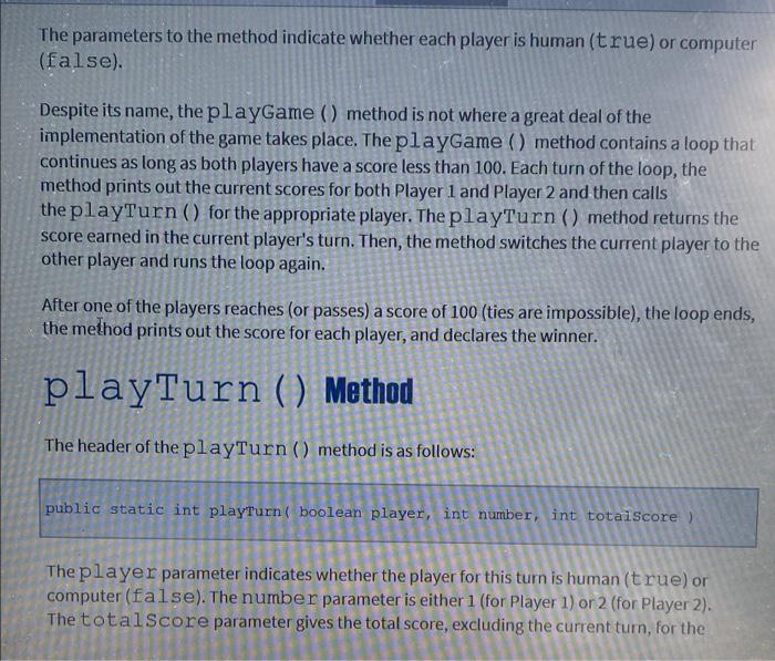 Project 4 Pig The Game Of Pig Is A Jeopardy Dice Game The Rules Are Very Simple 1 Two Players Take Turns Rolling A S 4