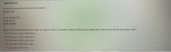 Question 51 Asume The Following Class Time Public Time Int Int Int Initializes A Time Object Void Sethourcint Set Ho 2