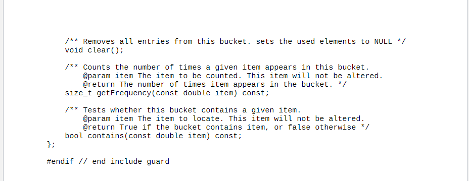 C Code Bucket H Bucket Cpp 3