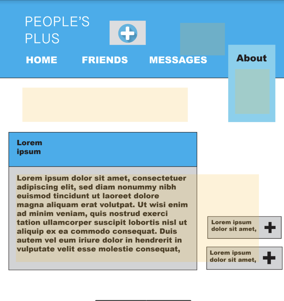 You Are To Design The Second Page Of Your Website For All Three Screen Sizes Add The Type Color Style And All Remainin 1
