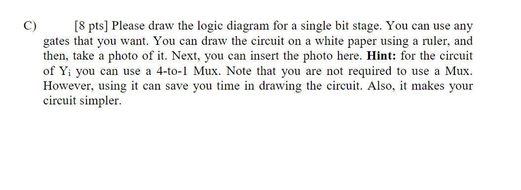 4 20 Pts Design A 4 Bit Arithmetic Circuit With Two Selection Variables S And So That Generates The Arithmetic Ope 2
