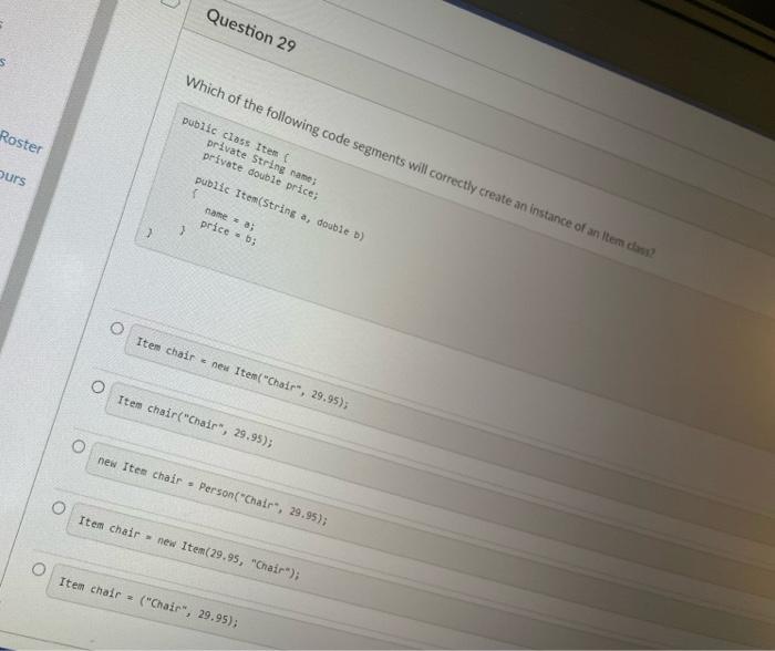 Question 26 Which Command Will Cause The Following Code To Print Out True Public Class Cmdline Public Static Void Mai 3