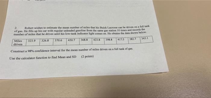 D T 2 Points 4 Points Write The Formula For Error And Show Your Calculations Label The Curve 2 Points 4 Points 2