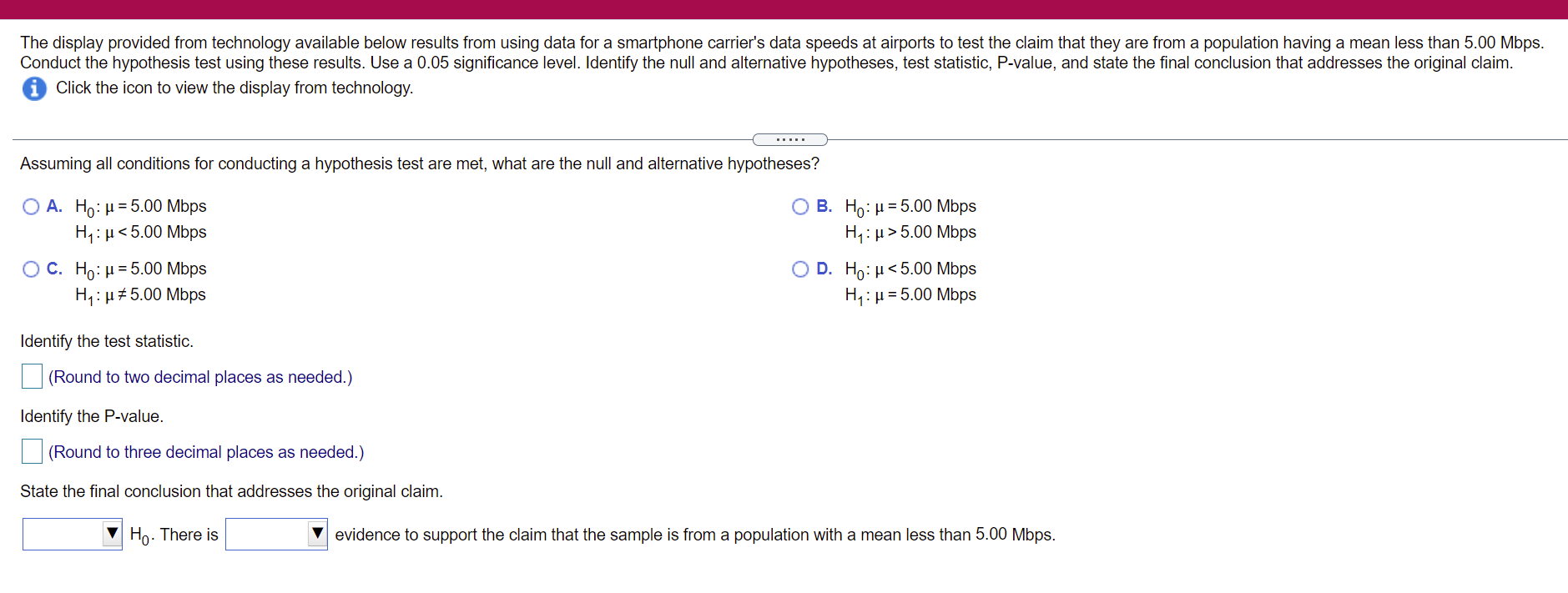 The Display Provided From Technology Available Below Results From Using Data For A Smartphone Carrier S Data Speeds At A 1