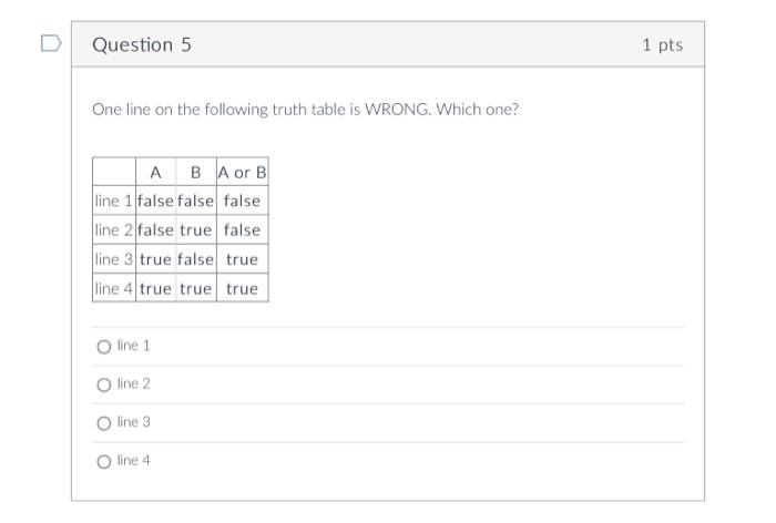 Question 1 1 Pts Which Of The Following Are Absolutely Required In An If Statement O Parentheses Around The Test Condit 5