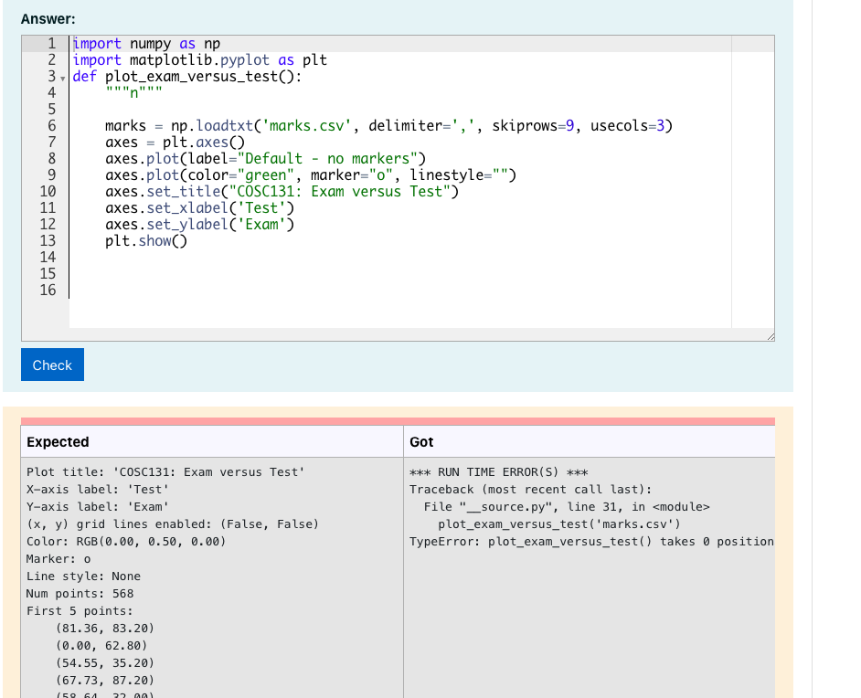 I Have This Question But I Am Getting This Error 3