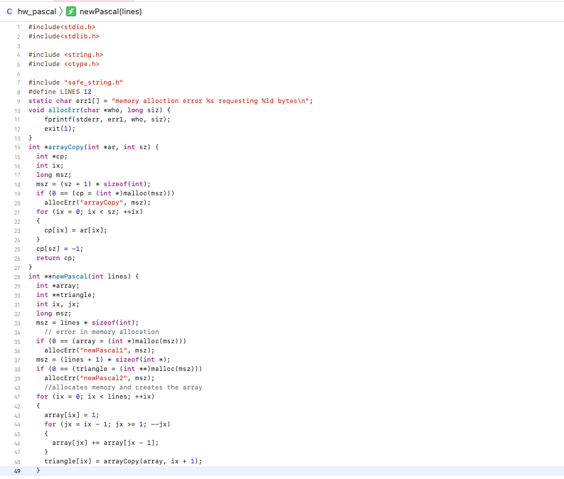 The Attached Files Memory C Memory H And Memleak H Provide A Layer Of Code Between An Application And C Dynamic Memor 2