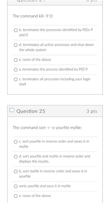 Question 29 3 Pts What Are The Programming Structure O Sequence Iteration Do While Or Looping Alternation Select 4