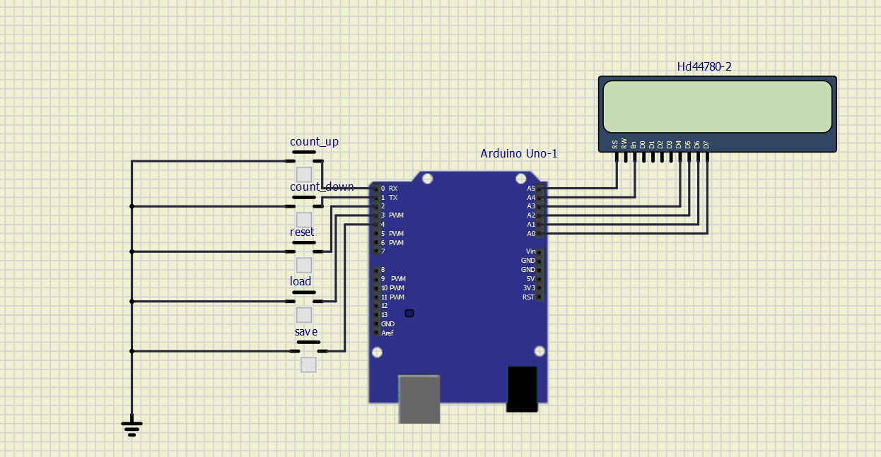 Design A Click Counter With Count Save Capability Using Arduino Uno C You Are Required To Upgrade The Click Counter Fr 1