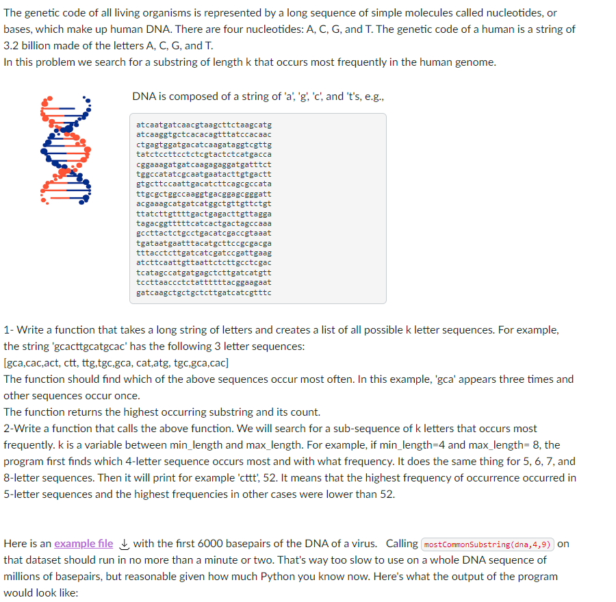 The Genetic Code Of All Living Organisms Is Represented By A Long Sequence Of Simple Molecules Called Nucleotides Or Ba 1