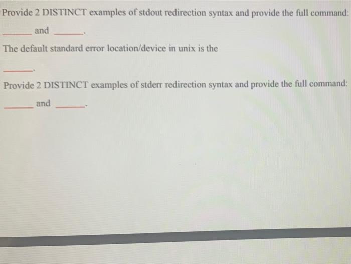 For The Following Exercises Log Into Any One Of The Student Accounts Use The Man Pages Online Help If You Need Comma 2