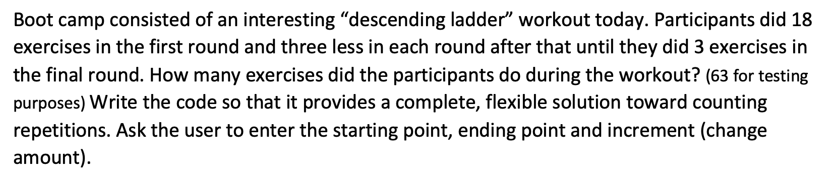 Boot Camp Consisted Of An Interesting Descending Ladder Workout Today Participants Did 18 Exercises In The First Roun 1