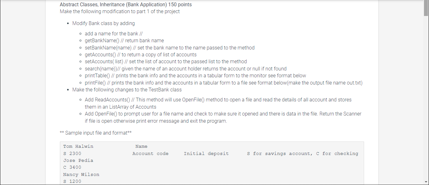 Checkingaccount Java Public Class Checkingaccount Extends Account Private Int Numberofchecks 0 Checkingacco 1