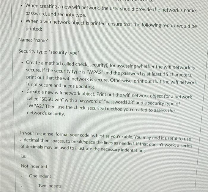 When Creating A New Wifi Network The User Should Provide The Network S Name Password And Security Type When A Wifi 1