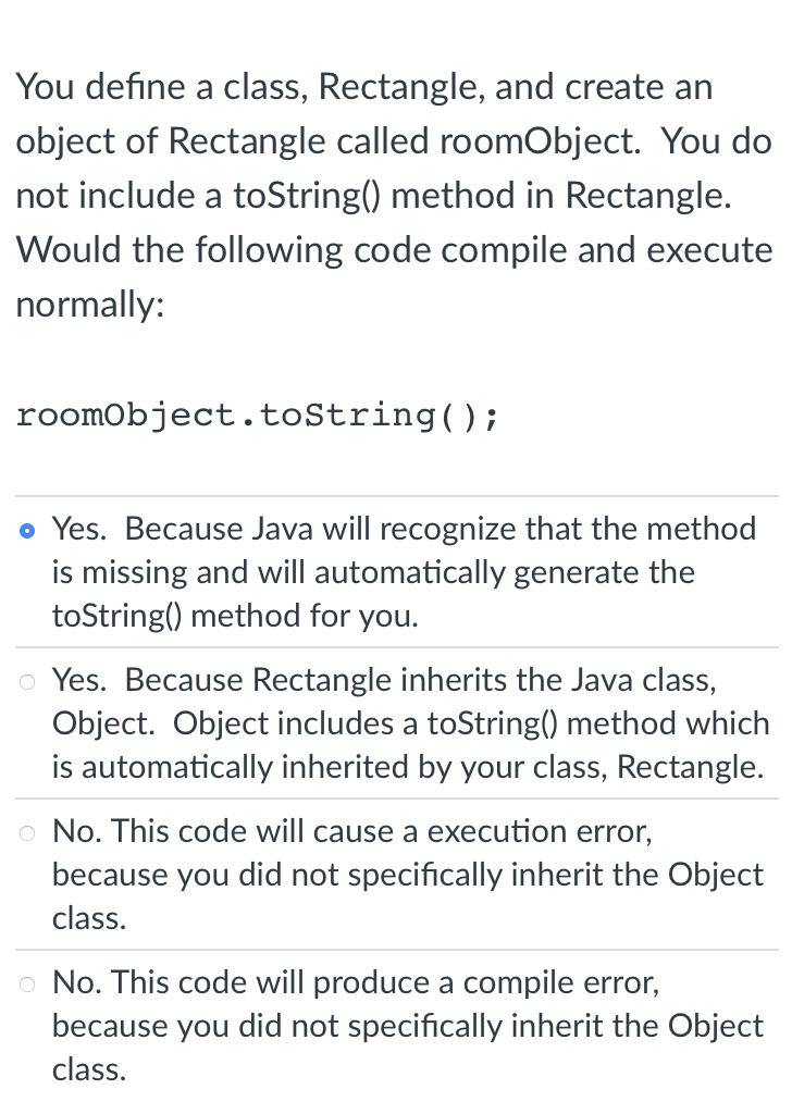If You Have A Private Method Called Calculatetotal In Receiptclass How Would You Call This Method On An Object Of Rec 2