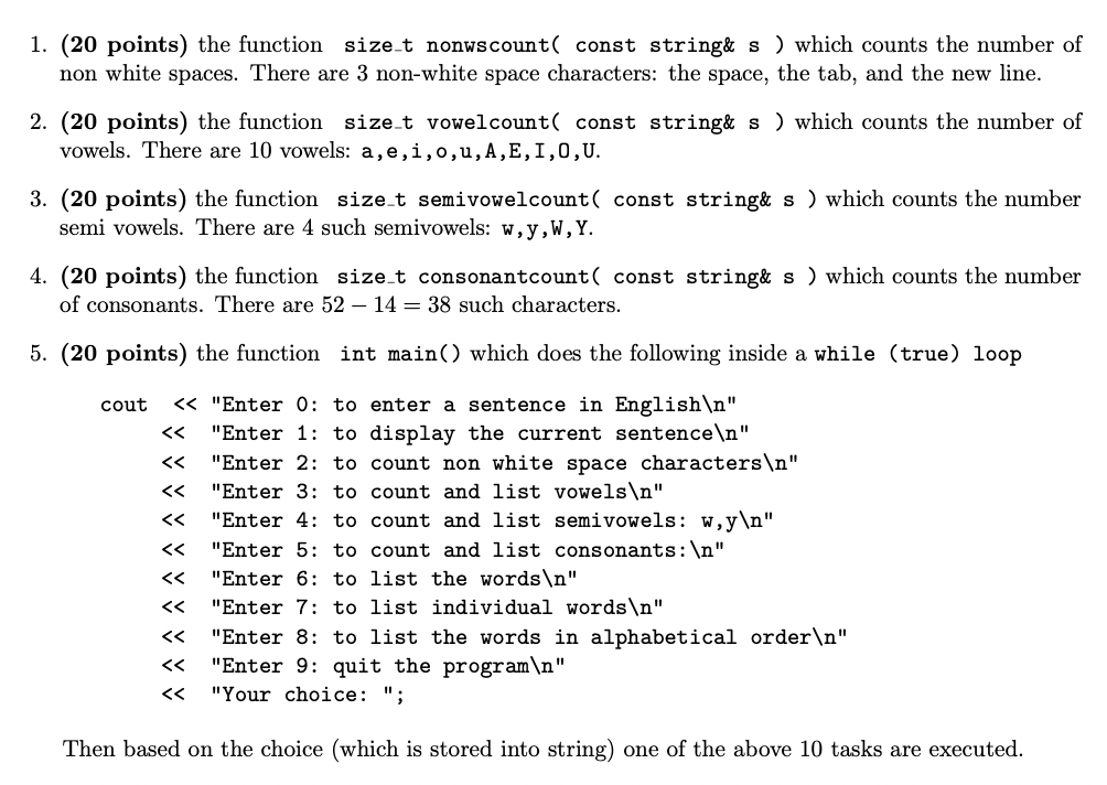 C Code Please To Answer Those Question 1