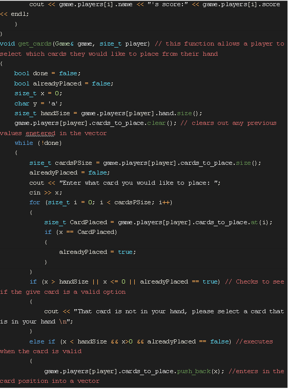 Hello When I Run My Code I Have Errors And I Need Help Fixing Them Here Is My Code 6