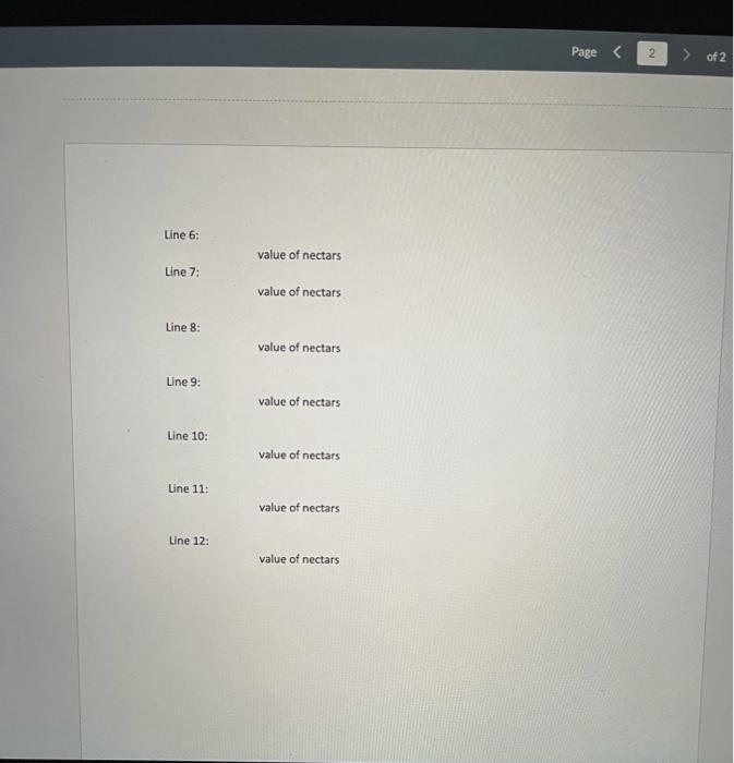 Page Of 2 0 Name Look At The Code Below How Many Units Of Nectar Will The Bee Collect At The End The Bee Won T Co 2