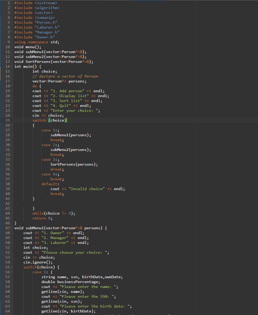 How Do I Write A Code To Find A Person By Name And Print Out All The Info I Stored About The Person I Will Post A Pictu 1