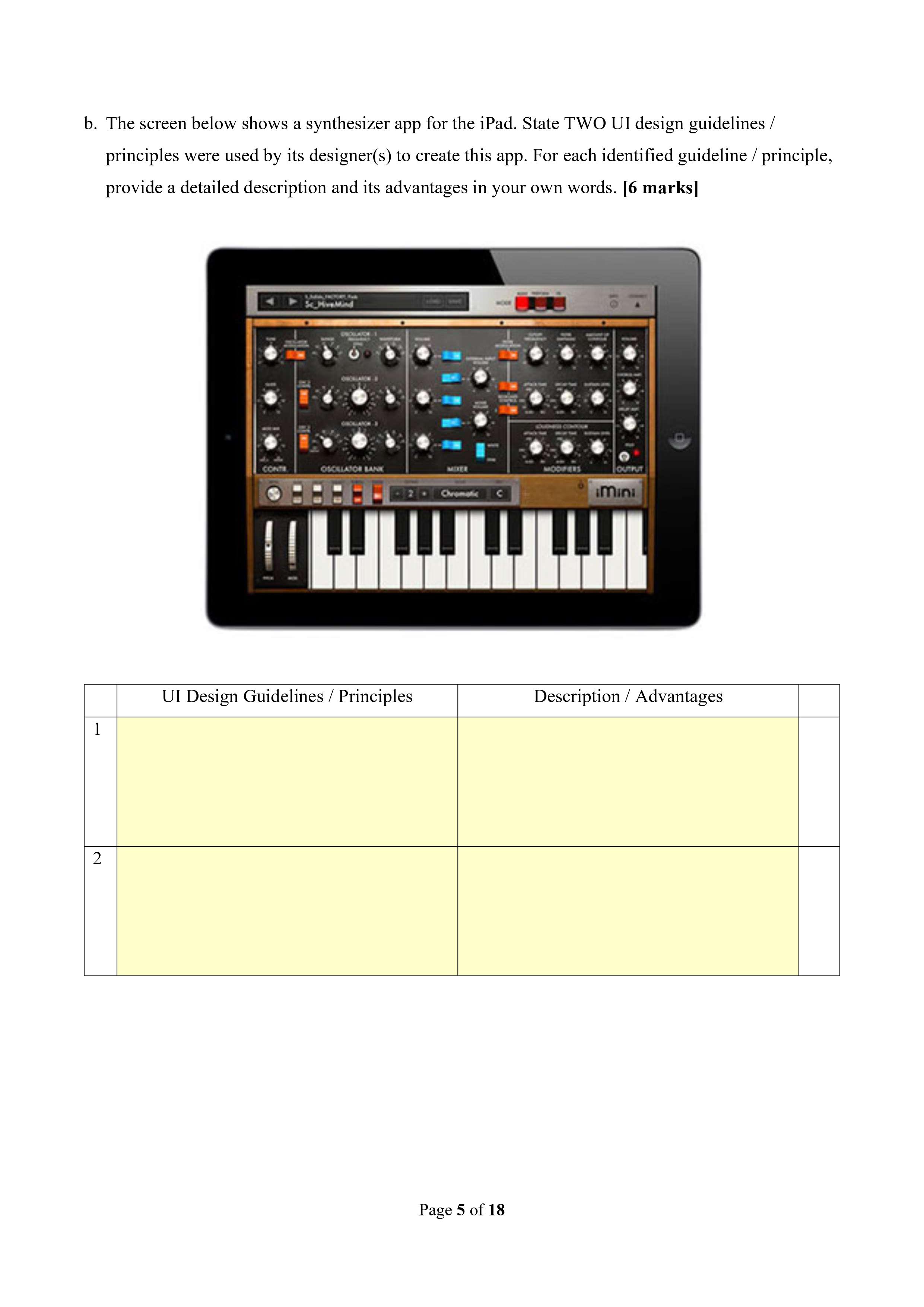 Question 2 15 Marks A Consider The Ui Shown Below When The User Clicks On What S This Hyperlink A Pop Up Window Co 2