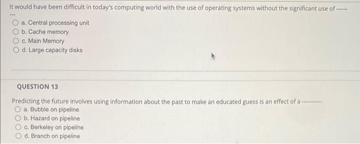 It Would Have Been Difficult In Today S Computing World With The Use Of Operating Systems Without The Significant Use Of 1