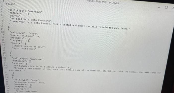 Pick A Dataset Pick One Of The Following Datasets Cereal Csv Lego Sets Csv Museums Csv Netflix Titles Csv Ufo S 4