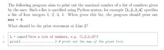 In Python Please 1
