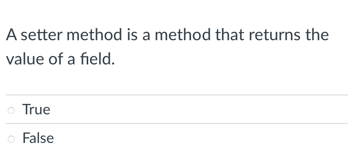 What Are The Member S Of A Java Class That Hold S The Data Attributes State Of An Object Called O Fields O Methods O 2