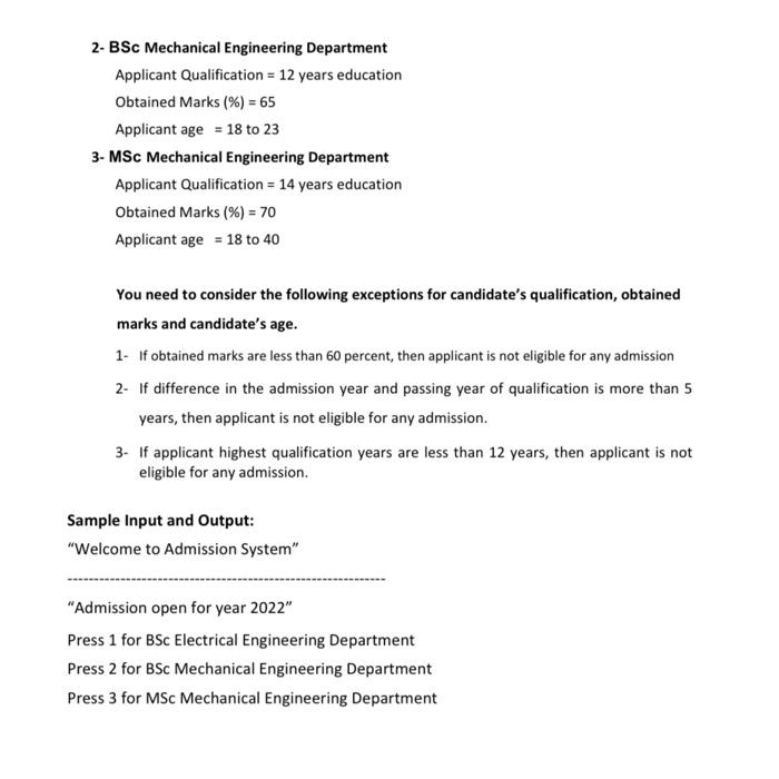 Programming Exercise 3 Assessment Component B Weight 12 From 60 This Exercise Is To Develop Programming Skills In Compar 2