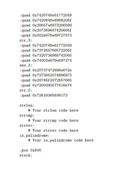 Program In Y86 Please I Would Ask You Do Not Mark This As Needs More Information As This Is All Of The Information Y 3