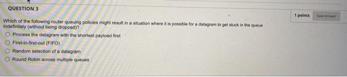 1 Points San Answer Question 1 Which Of The Following Is Not Tre Regarding A Software Defined Networking Son Based Con 2