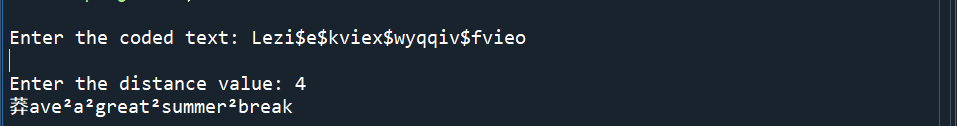 Help Me With Modifying My Code Instruction Create A Module That Decrypts The Following Message Lezi E Kviex Wyqqiv Fv 1