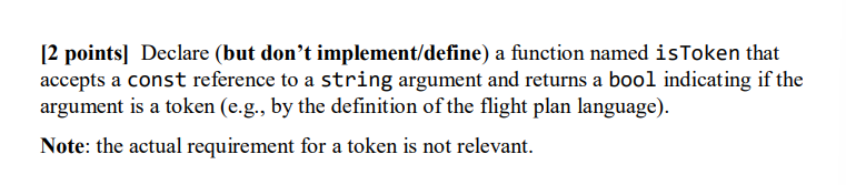 A C Question 1