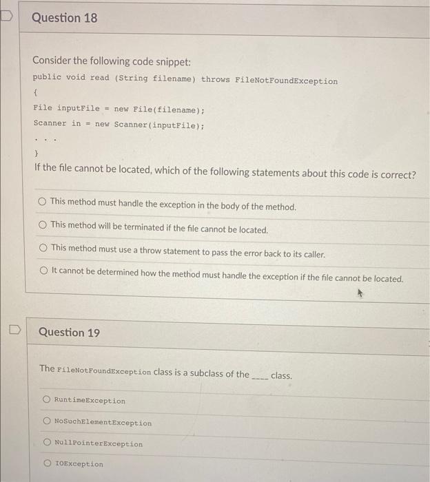 Question 16 1 Pts Which Class Can Be Used To Implement A File Dialog Box In A Program With A Graphical User Interface J 2