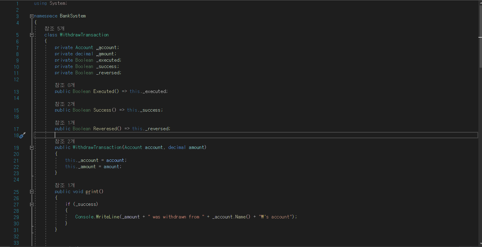 For The Withdrawtransaction Class In The Execute Method Notice That The Code Repeats What The Code In Withdraw In Acco 3