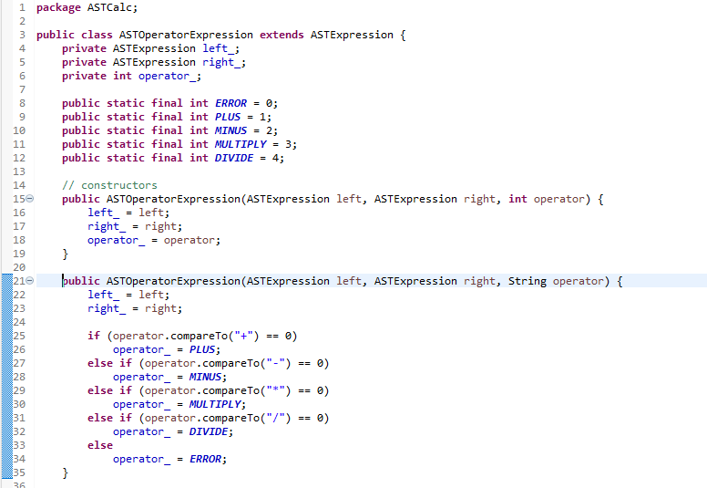 Implement Public Void Print Int Indent Level Method For Astintegerliteral And Astoperatorexpression Classes The Print 5