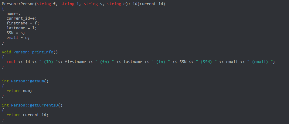 C Please Lab On Virtual Functions School Virtual Cpp Make A Copy Of School Cpp And Name It School Virtual Cpp Get An I 4