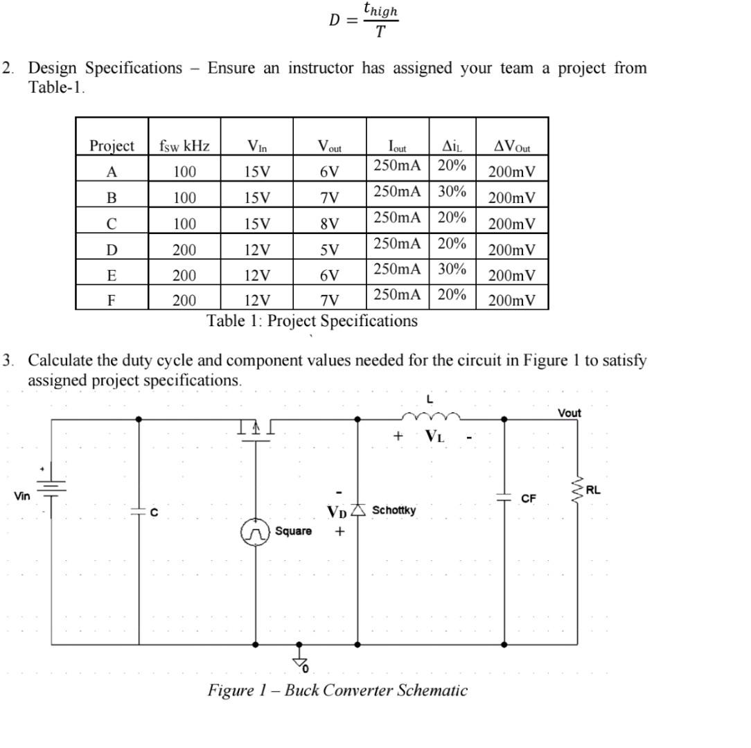 Thigh D T 2 Design Specifications Table 1 Ensure An Instructor Has Assigned Your Team A Project From Project Fsw K 1