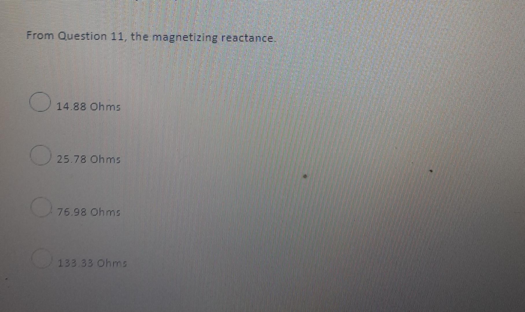 Question 11 2 Points N B The Next 10 Questions Will Follow From This Question A 200 V 50 Hz 6 Pole Y Connecte 5