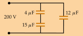 Calculate The Equivalent Capacitance Between The Terminals Of The Voltage Source In The Following Circuits 1