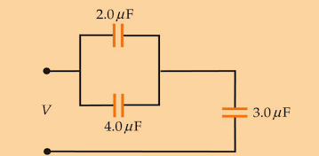 Calculate The Equivalent Capacitance Between The Terminals Of The Voltage Source In The Following Circuits 2