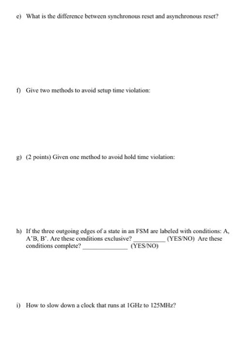 5 25 Points Answer The Following Questions Each Question Worth 3 Points Unless Otherwise Noted A Draw A Bit Cell 2