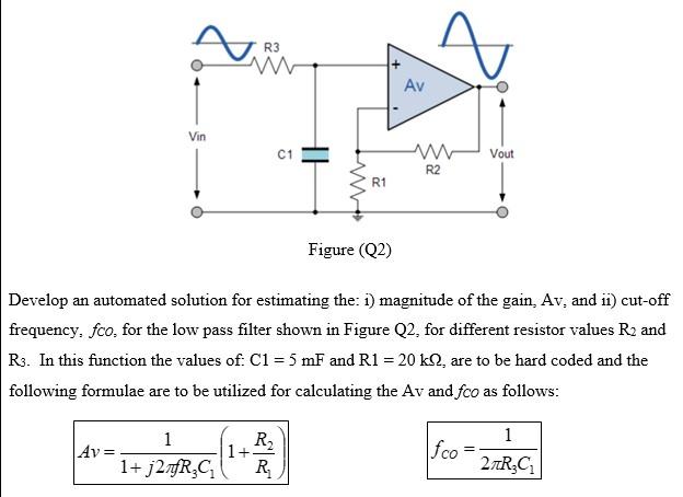 Question 4 Resonant Circuits Filters Implement The Function Described Above In Matlab By Performing The Following 1 1