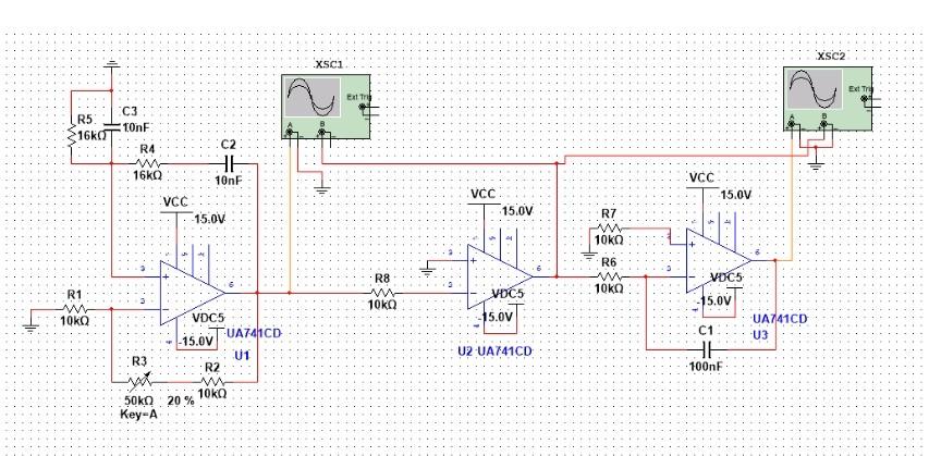 Xsc2 Xsc1 Extru Ex Tn R5 16k0 C3 10nf R4 W 1660 C2 He 10nf 1 7 Vcc Vcc 15 0v Vcc 15 0v 15 0v R7 Wy 10ko R6 M 10k Wc5 R8 1
