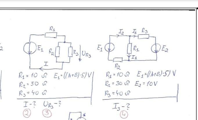 Ra In Is R3 Is 2 De R Dojur Jur Jee De I Ry 10 Ex A B 5 V R2 R4 10 E1 1 4 B 5 V Re 30 P E2 10v R 4 1
