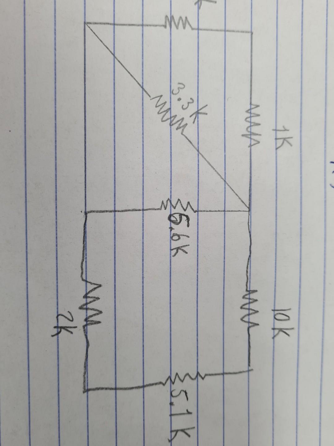 Calculate The Voltage And Current In Each Resistor And Build It On The Protoboard 1